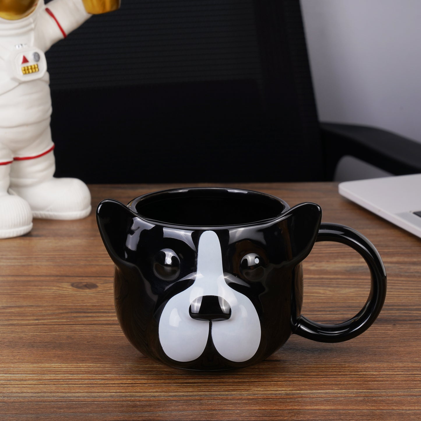 ToCooTo Dog Mug 14 oz Cute Ceramic Coffee Mug 3D Porcelain Tea Mug for Women Kawaii Cup Dog lover Gifts for Men Christmas Gifts Housewarming Holiday Birthday Gifts for Women Mom Kids Men and Friend